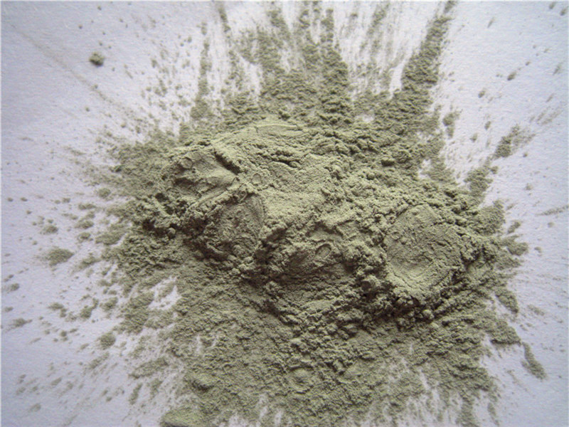 油石廠生產用的綠色粉末是什么材質